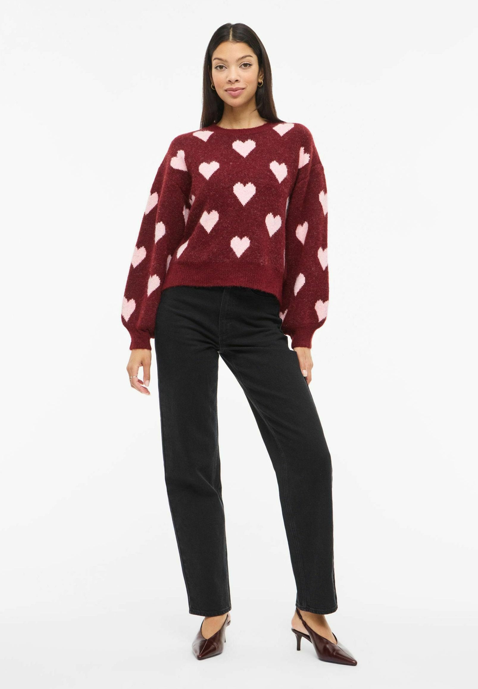 VILA Knitted VILUNA Round neck