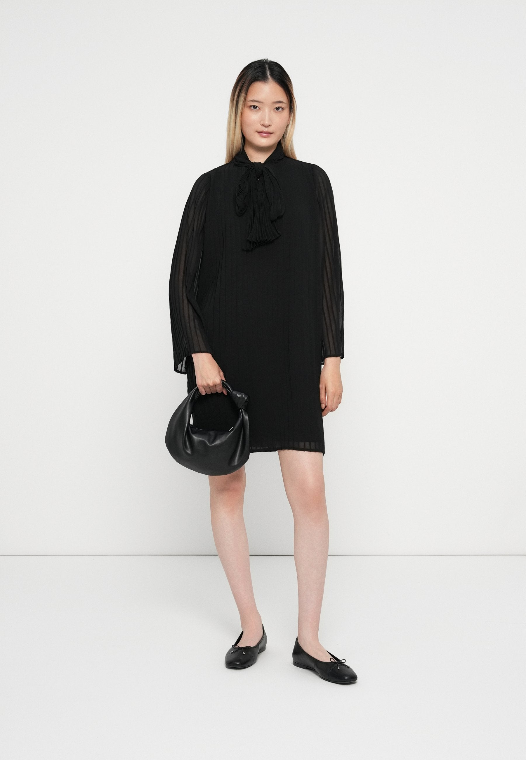 YAS YASRAMA TIE NECK DRESS