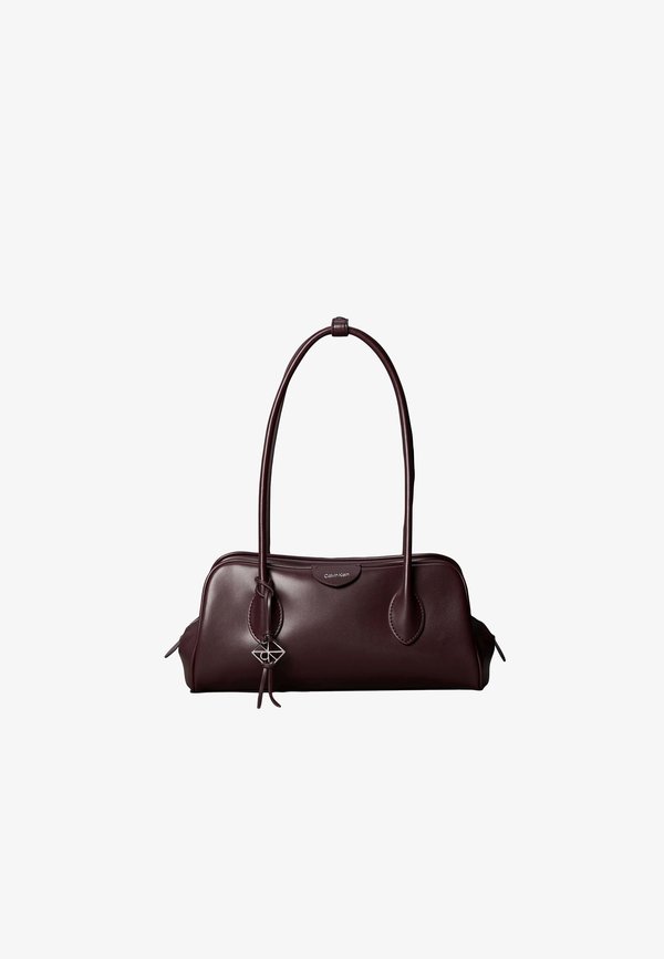 Calvin Klein EMBLEM TRIO - Handbag - dark brown