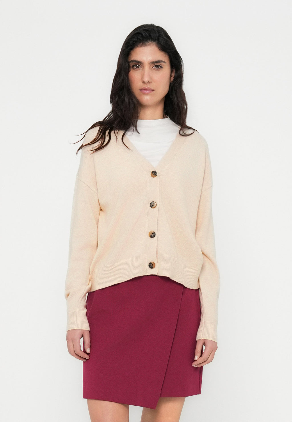 VILA VIRIL V-NECK KNIT CARDIGAN - NOOS