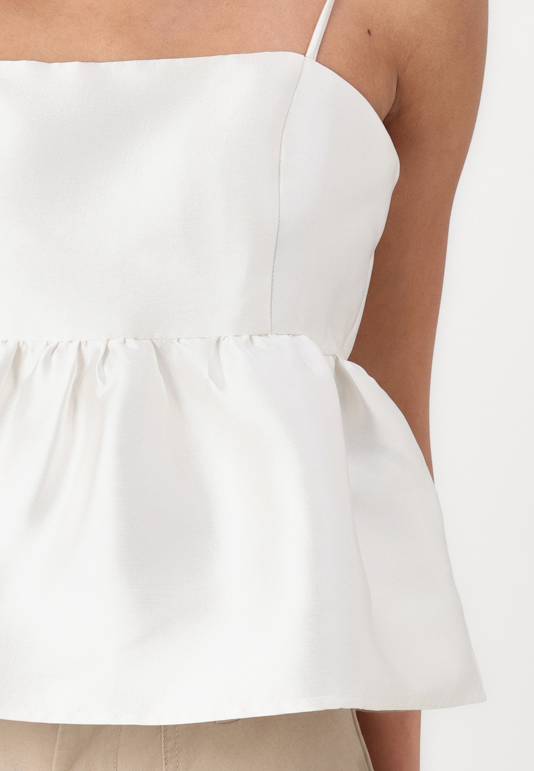 Gina Tricot SHINY PEPLUM