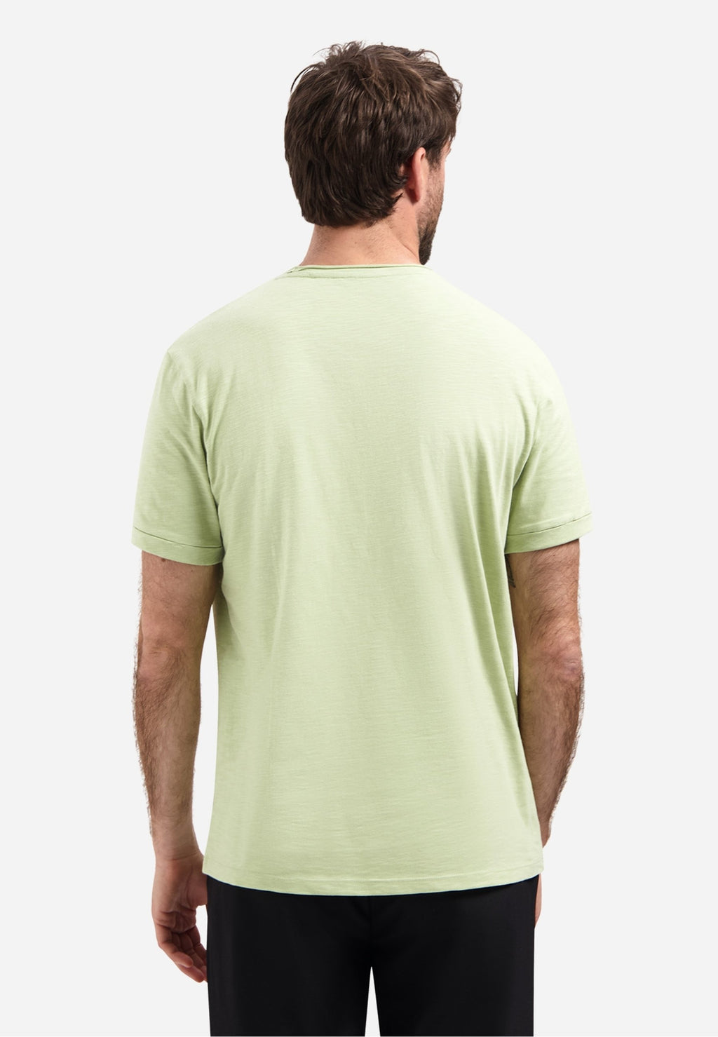 SLUB WITH ROUND NECK Media 4