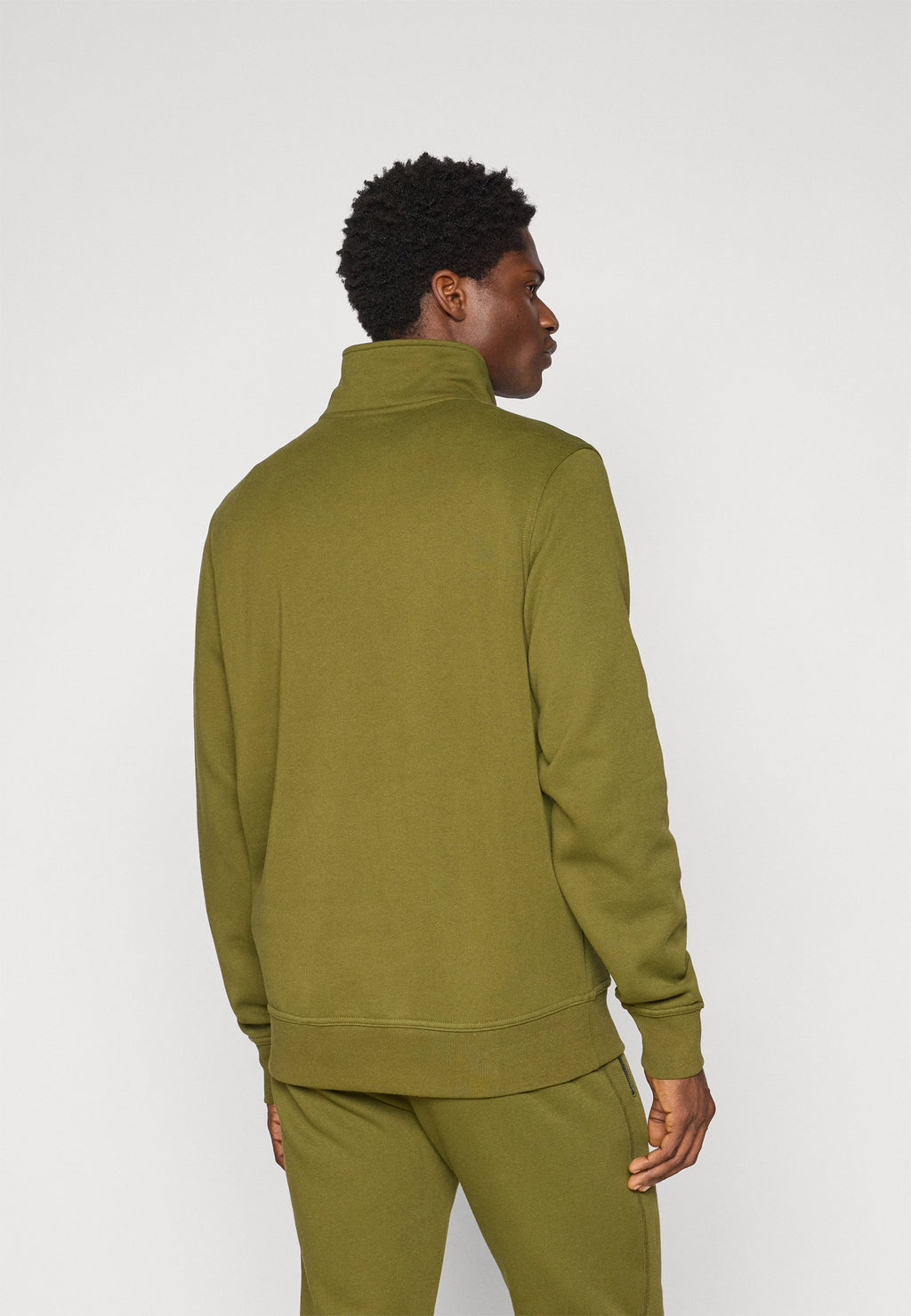 Champion ICONS TONAL HALF ZIP SMALL LOGO