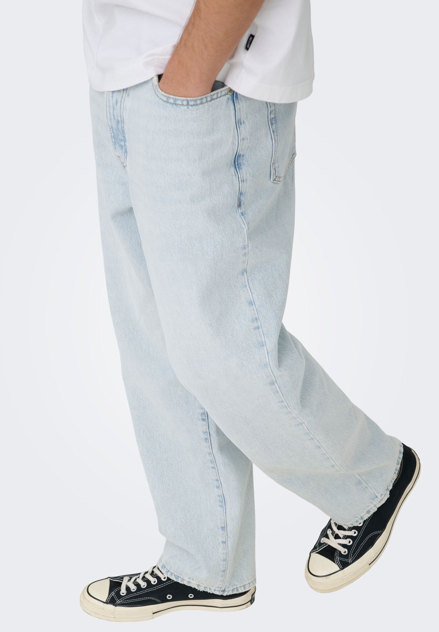 Loose-fit ONSFADE Mid rise Loose Fit Media 5