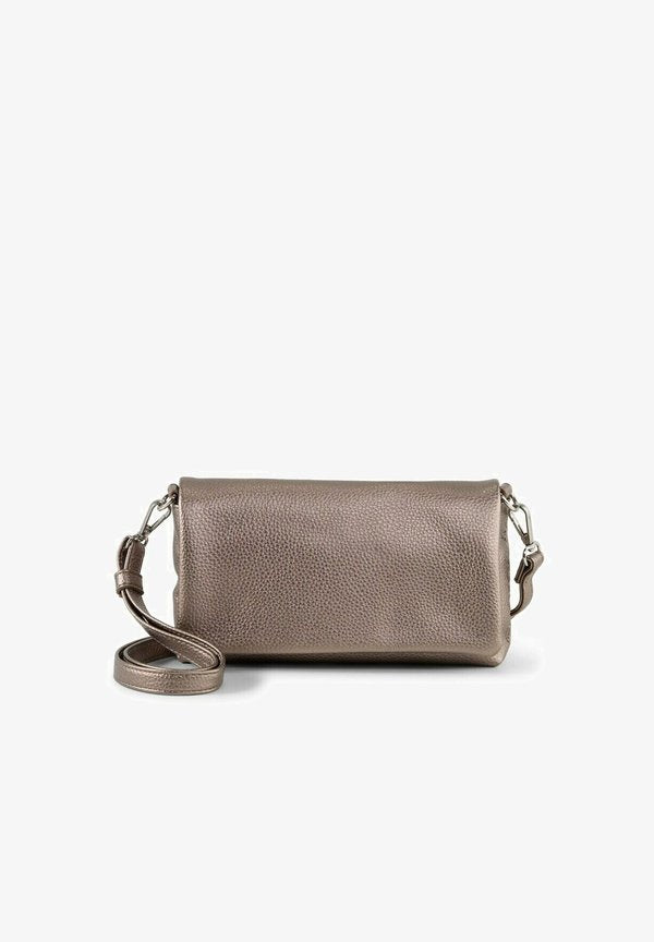 TOM TAILOR XIA CLUTCH - Cross body bag - metallic taupe