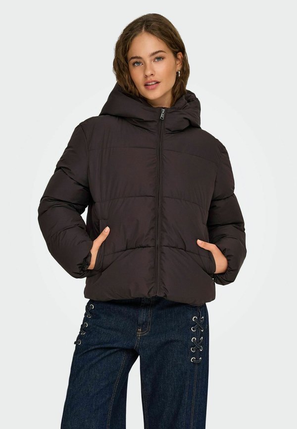 ONLY Puffer ONLJUTA Puffer - Winter jacket - chocolate torte