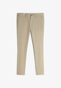 Tommy Hilfiger BLEECKER OPEN STRUCTURE SEASONAL QUALITY - Trousers - batique khaki