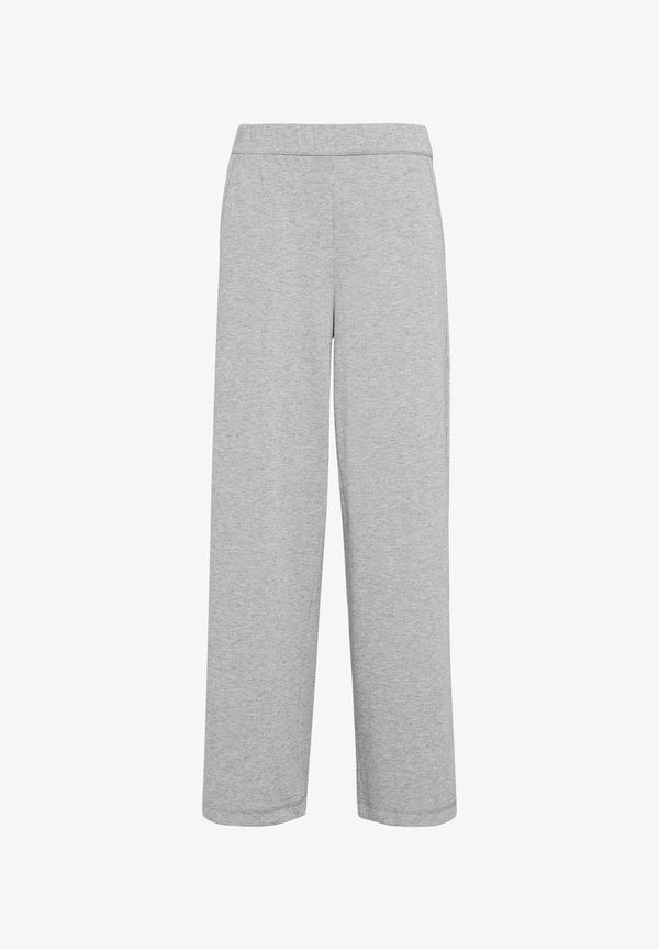 s.Oliver WEICHE MIT WIDE  - Trousers - graphit