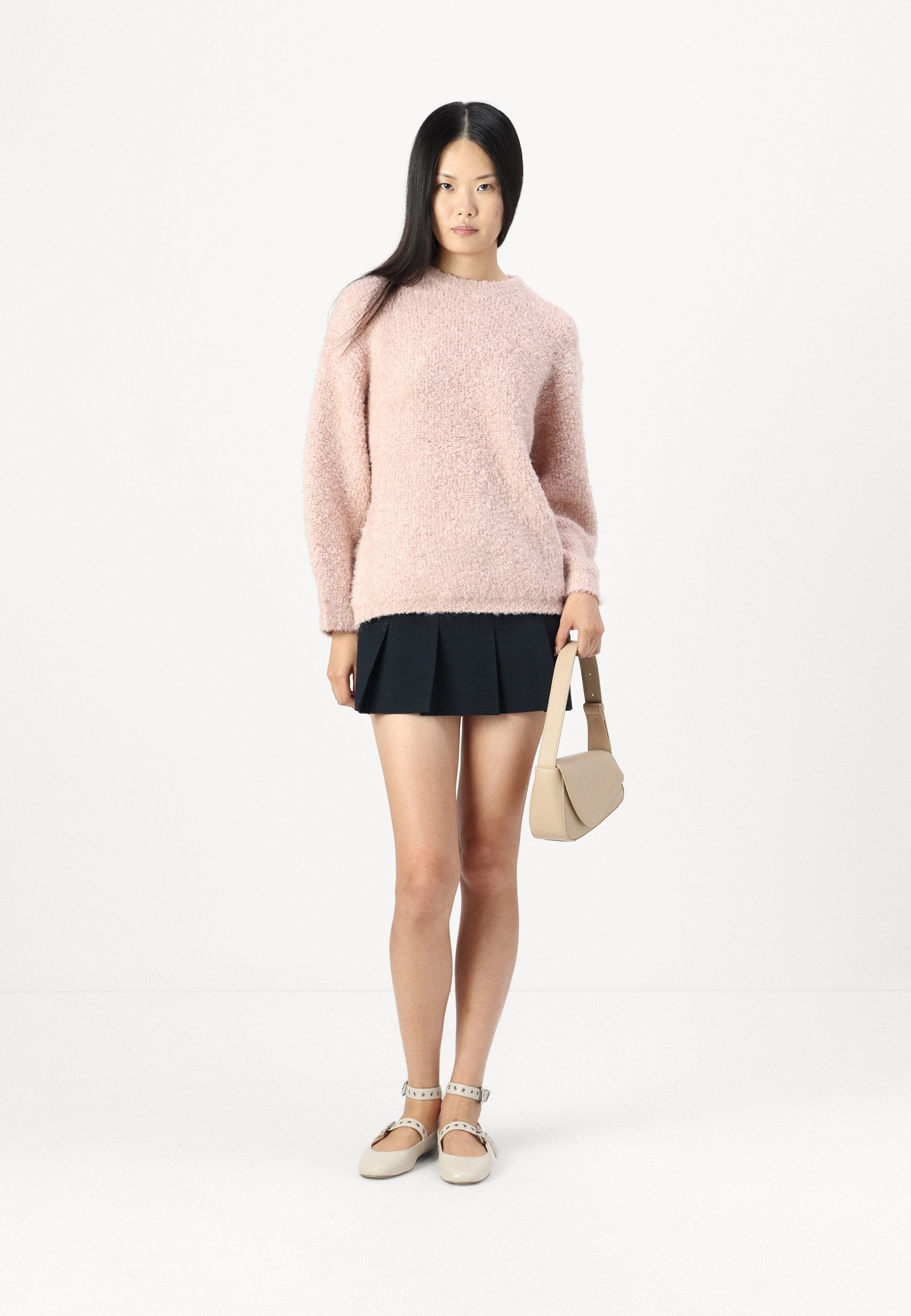 Abercrombie & Fitch WIDE PLEATED MINI SKIRT