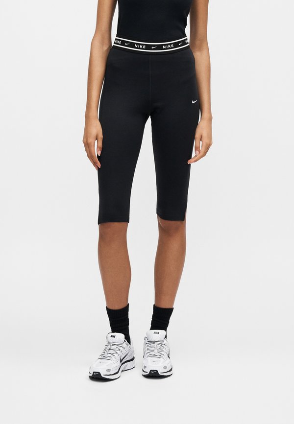 Nike Sportswear CAPRI TIGHT - Shorts - black/white