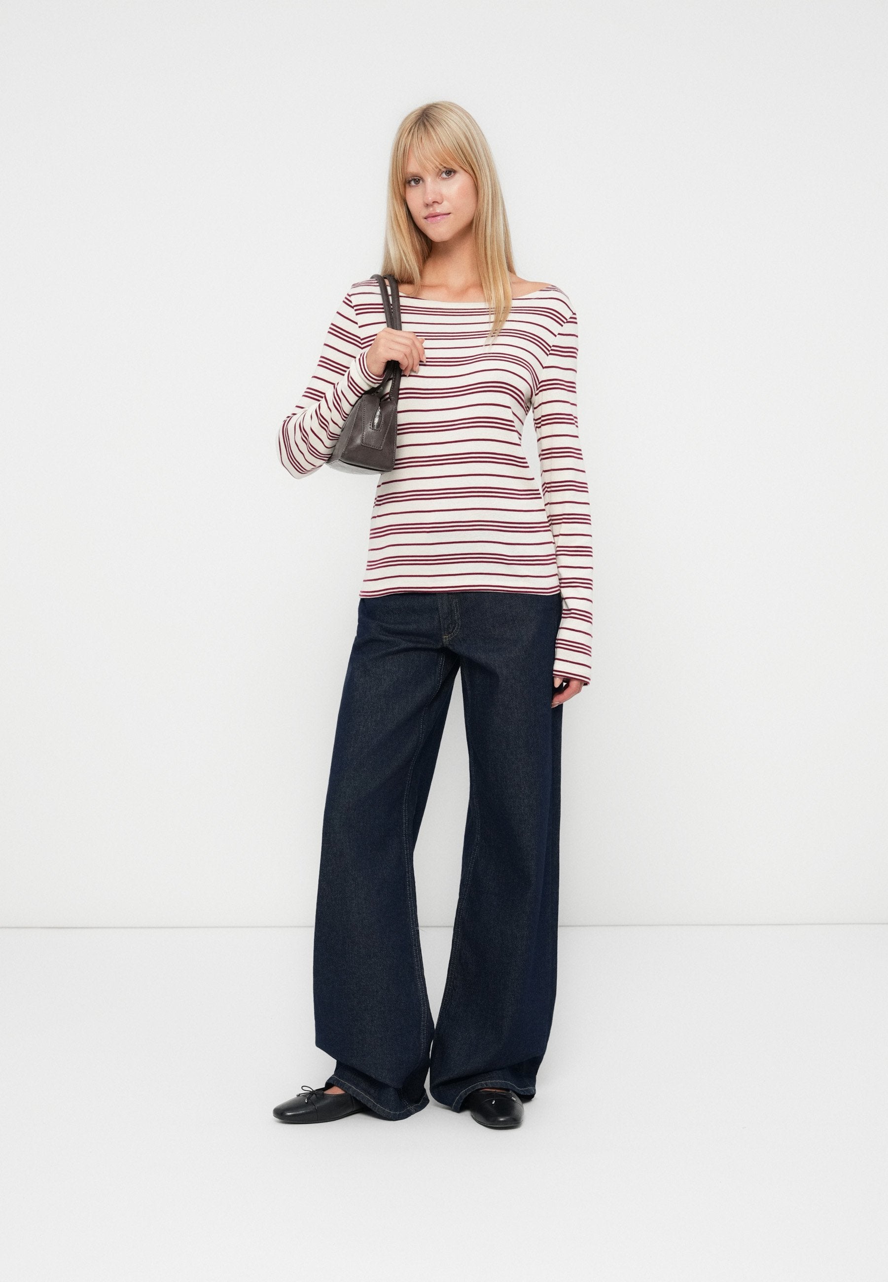 JDY Wide-fit JDYRUBY Mid waist loose fit