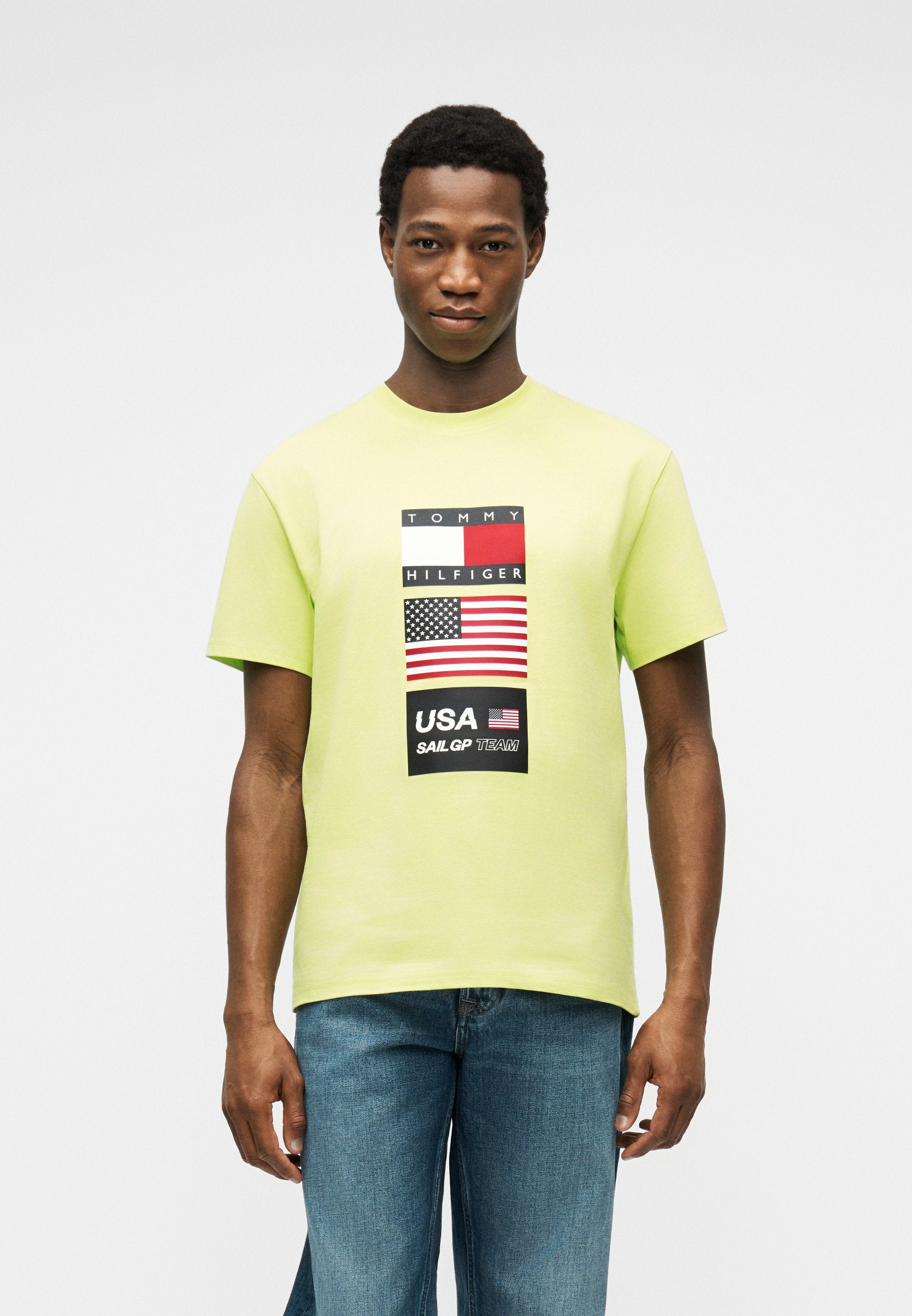 TOMMY X U.S. SAIL GP TEAM LOGO JERSEY T-SHIRT Media 3