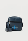 Calvin Klein LOGO CROSSBODY - Cross body bag - slate blue
