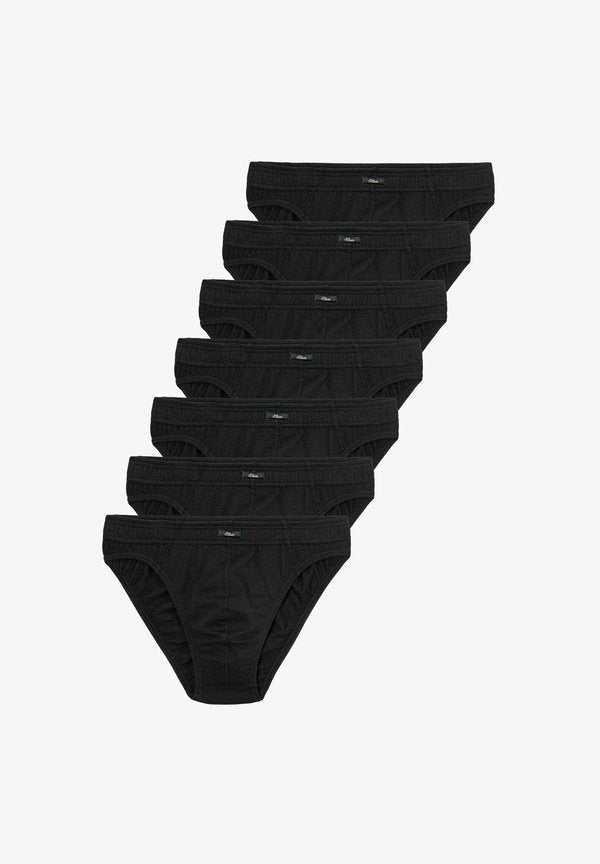 s.Oliver HERREN SLIPS 7 PACK - Briefs - schwarz
