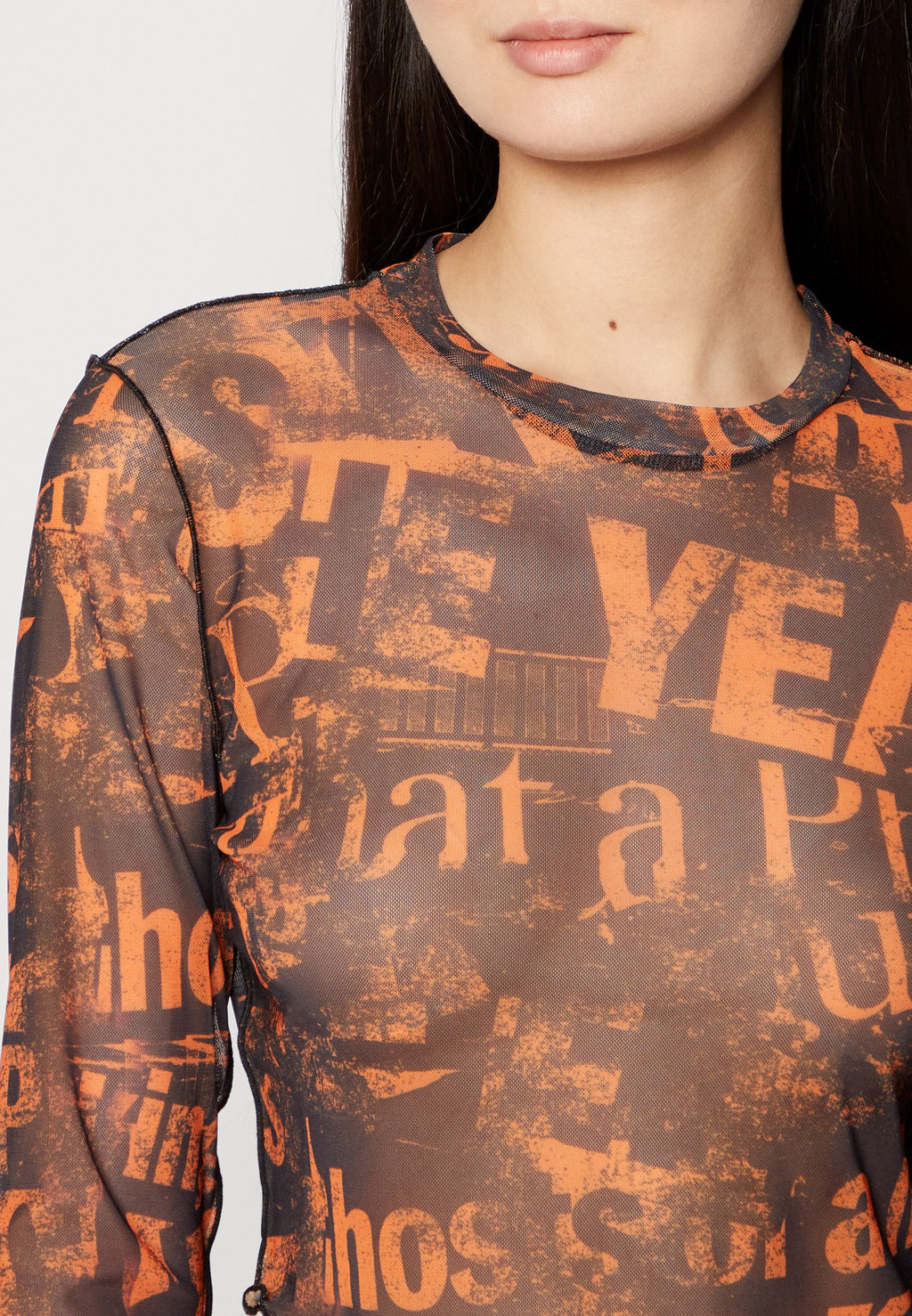 Neon & Nylon TATTOO CROPPED
