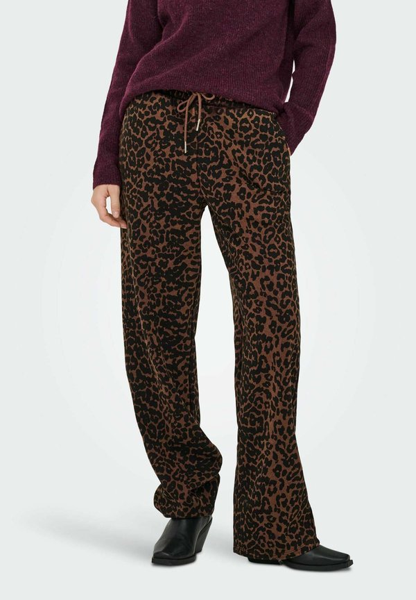 ONLY Joggers ONLVOICE Regular Fit - Tracksuit bottoms - decadent chocolate
