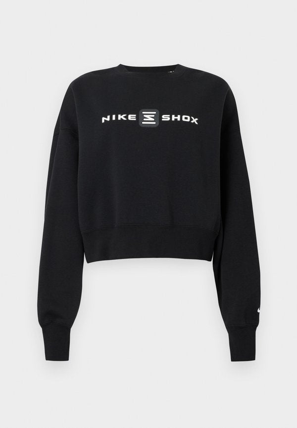 Nike Sportswear SHOX PHOENIX CREW - Sweatshirt - black