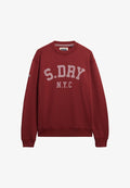 Superdry & Co CREW  - Sweatshirt - bordeaux red
