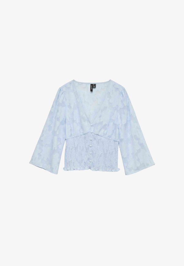 Vero Moda TOP VMGABI TOP - Blouse - cashmere blue