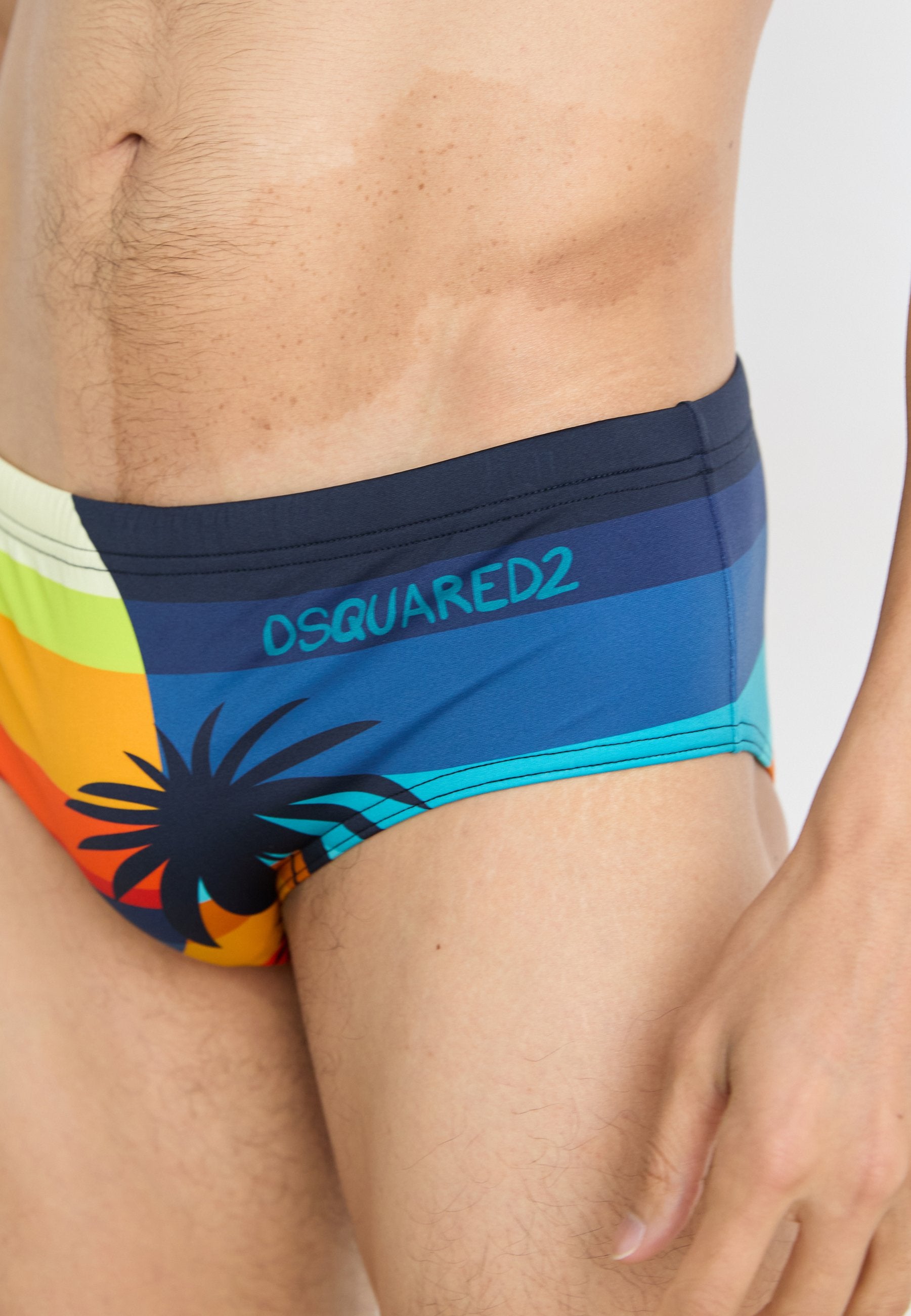 Dsquared2 SUMMER LOVERS SUNSET SWIM BRIEF