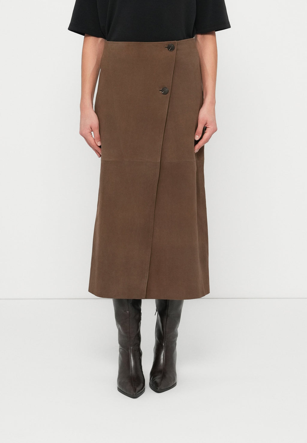 Selected SLFJACKIE LONG WRAP SKIRT