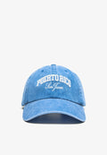 Bershka PUERTO RICO EMBROIDERY - CAP - Cap - dark blue