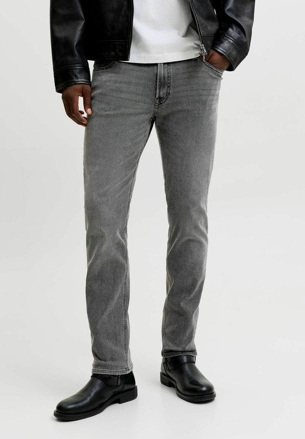 Jack & Jones REGULAR FIT JEANS JJICLARK JJORIGINAL HA 224 NOOS REGULAR FIT JEANS - Slim fit jeans - black denim