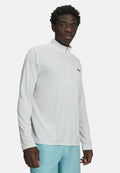 Under Armour TECH TEXTURED - Long sleeved top - distant gray