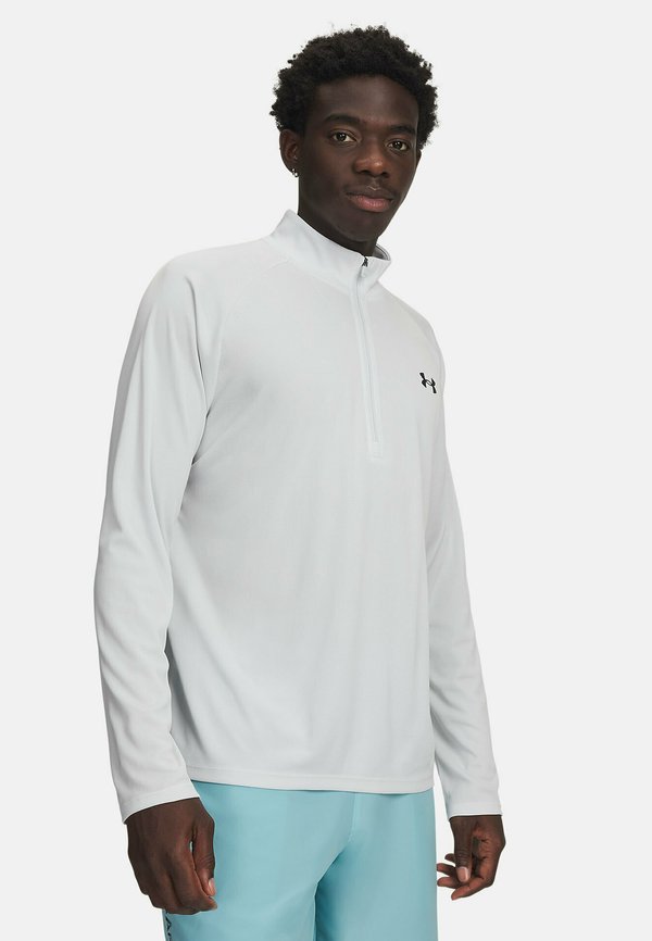 Under Armour TECH TEXTURED - Long sleeved top - distant gray
