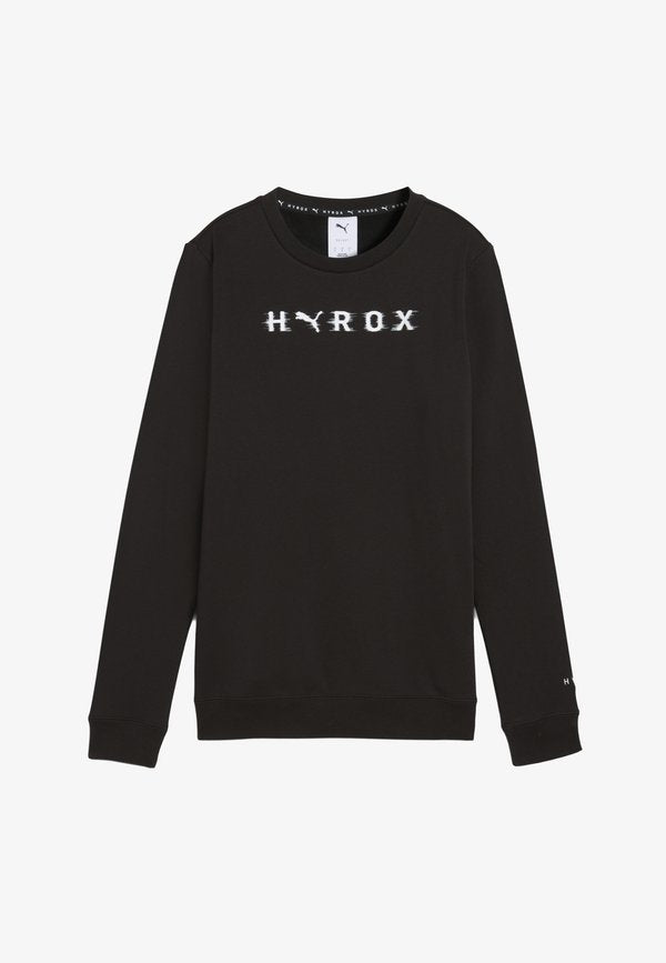 Puma X HYROX HEAVYWEIGHT RUNDHALS - Sweatshirt - black