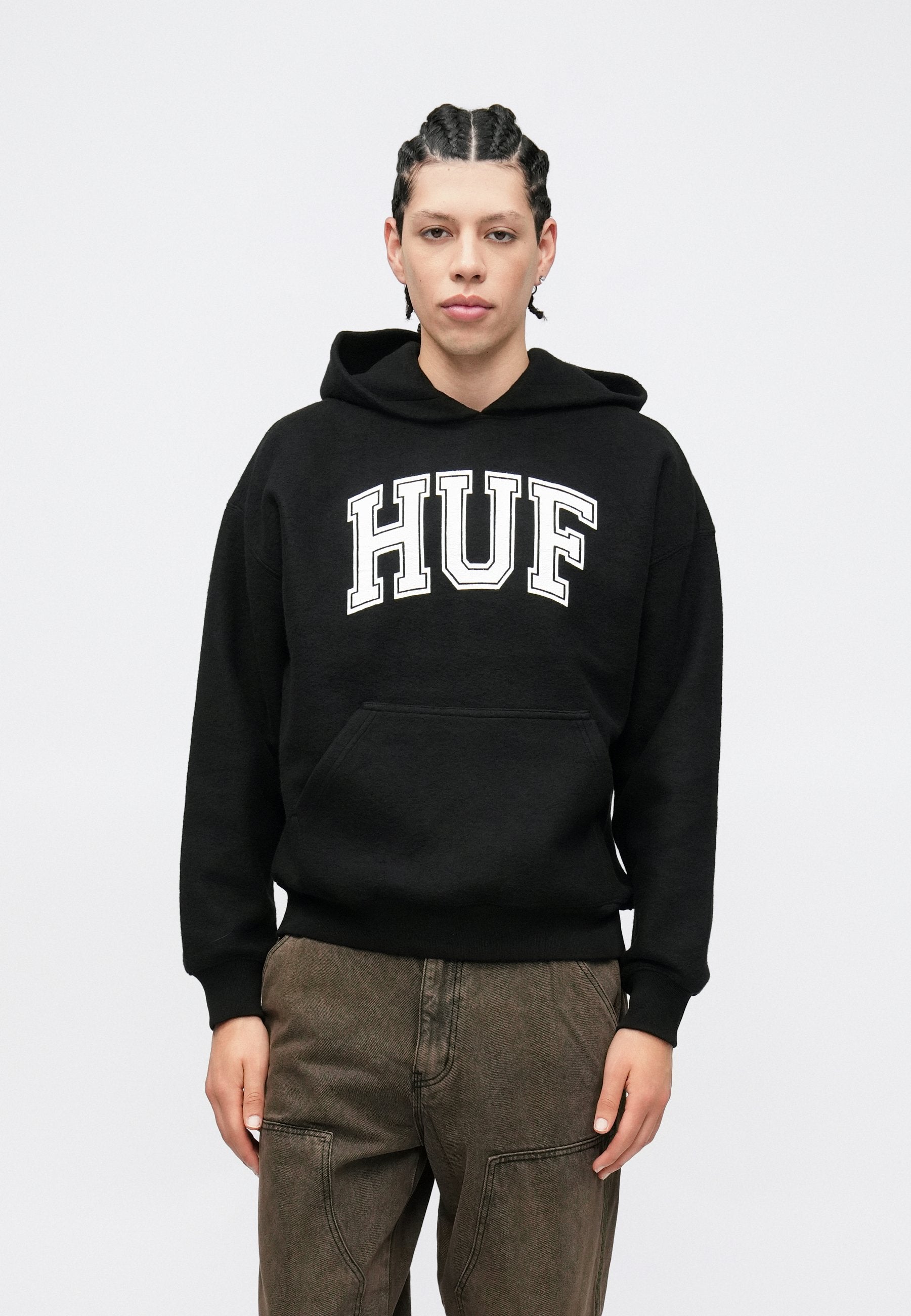 HUF CRACKED ARCH REVERSE HOODIE UNISEX