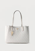 Guess NOELLE TOTE - Tote bag - bone