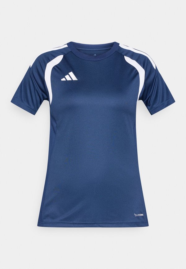 adidas Performance Print T-shirt - team navy blue/white