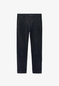 Mango Trousers - granatowy