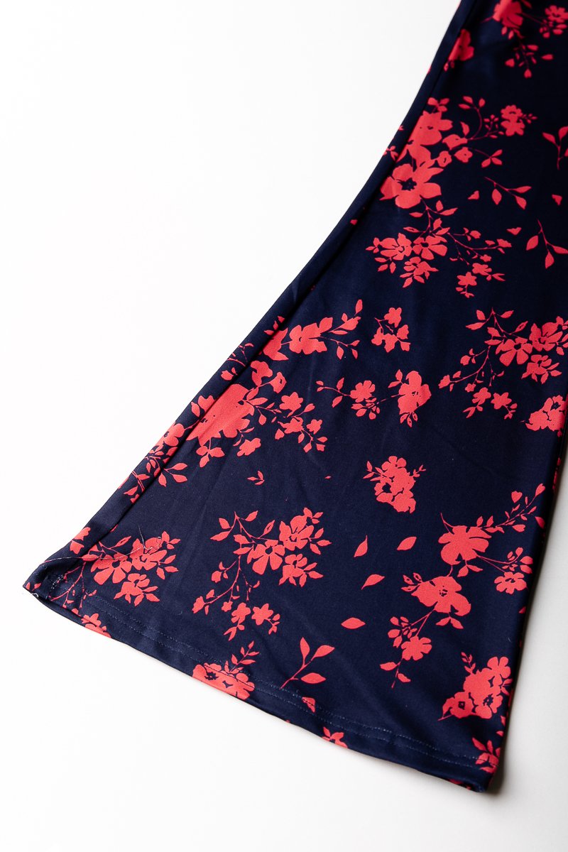Colourful Rebel FLOWER FLARE PANTS