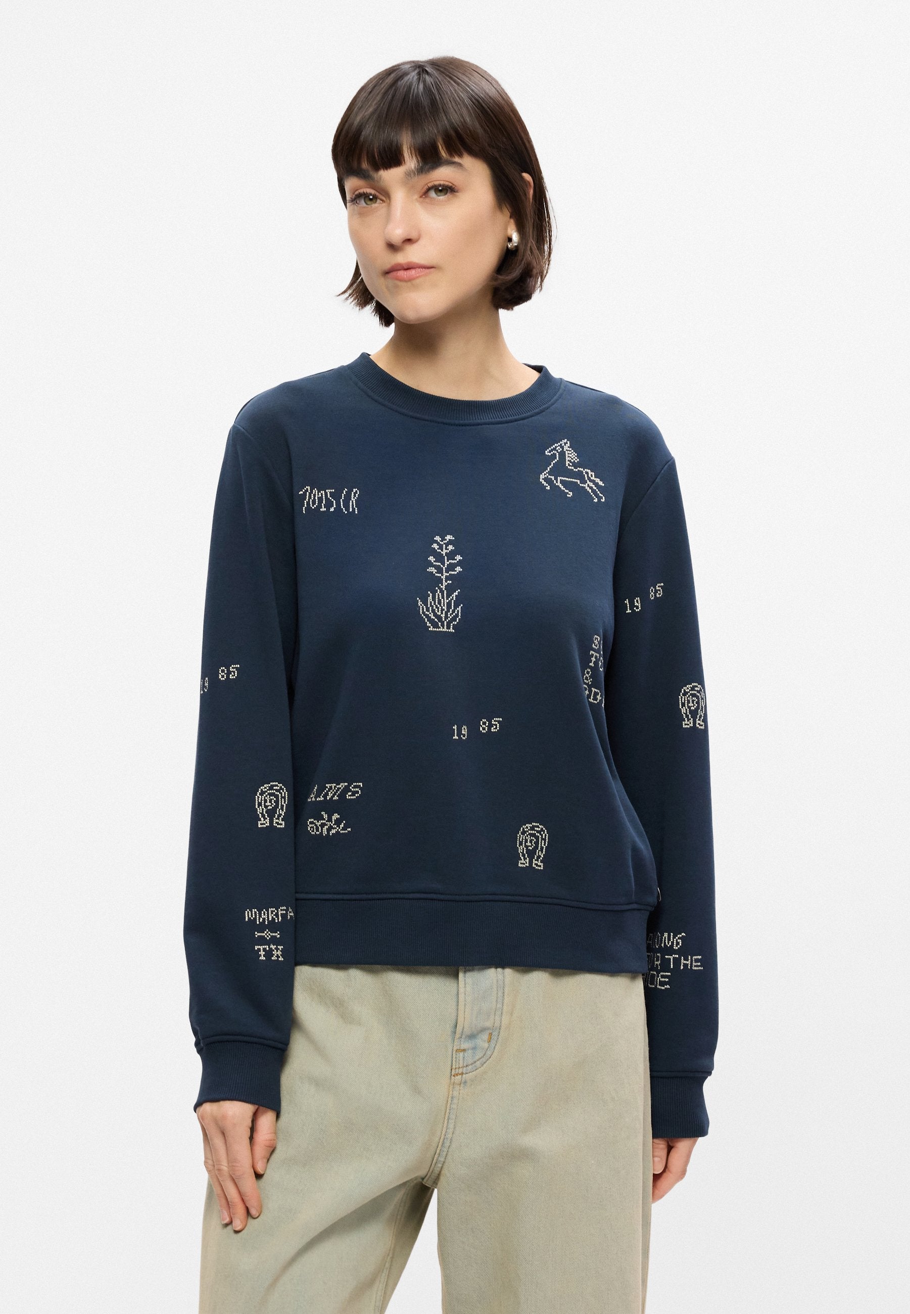 Scotch & Soda EMBROIDERED REGULAR FIT