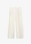 Mango ADULT - Trousers - white
