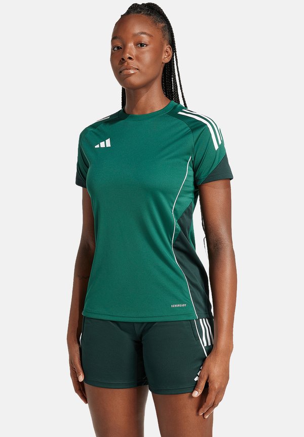 adidas Performance TIRO25C TRAINING JERSEY WOMEN - Sports T-shirt - gruengruen