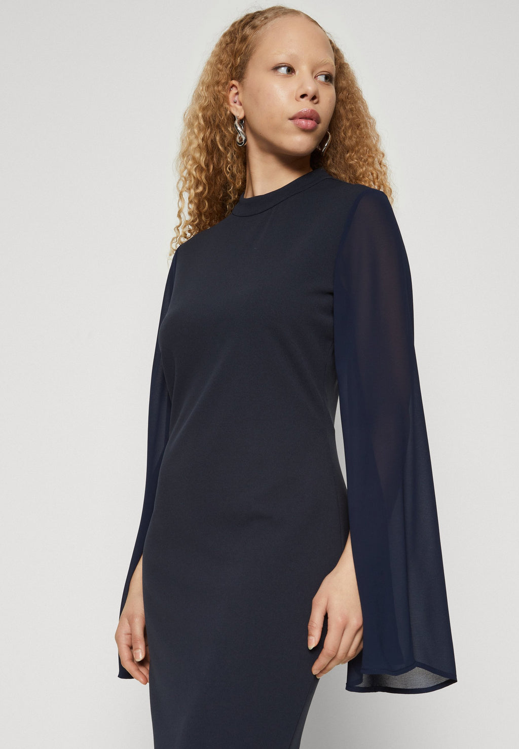 VILA VIMOLLY MIDI DRESS