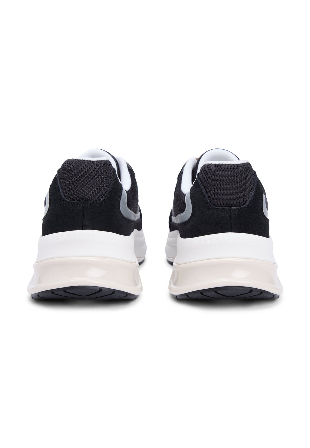 SUEDE CHUNKY LACE-UP TRAINERS Media 3