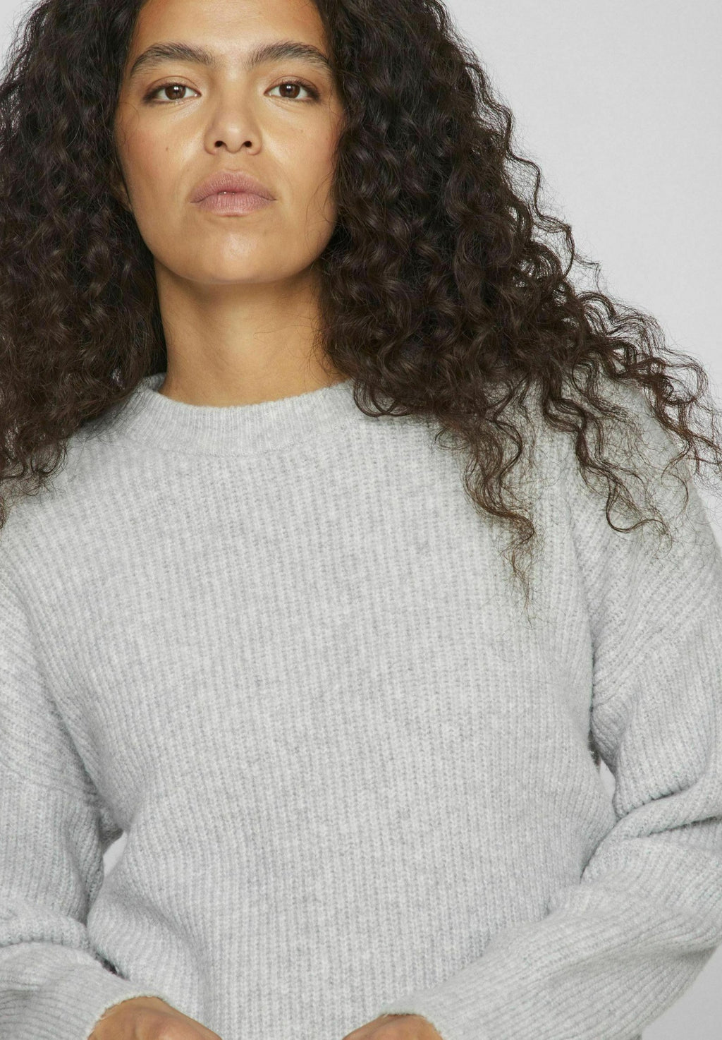 VILA Knitted round neck
