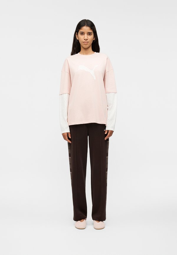 Puma OVERSIZED SLEEVES - Long sleeved top - misty pink
