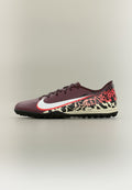Nike Performance MERCURIAL VAPOR 16 ACADEMY UNITED TF UNISEX - Turf football boots - burgundy crush/metallic silver-coloured/university red/fossil