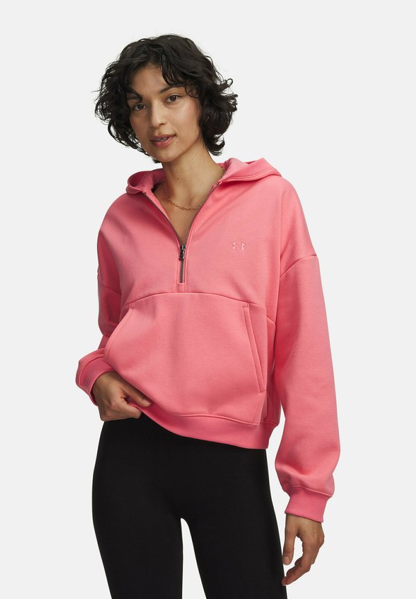 Under Armour ICON FLEECE - Hoodie - bittersweet pink