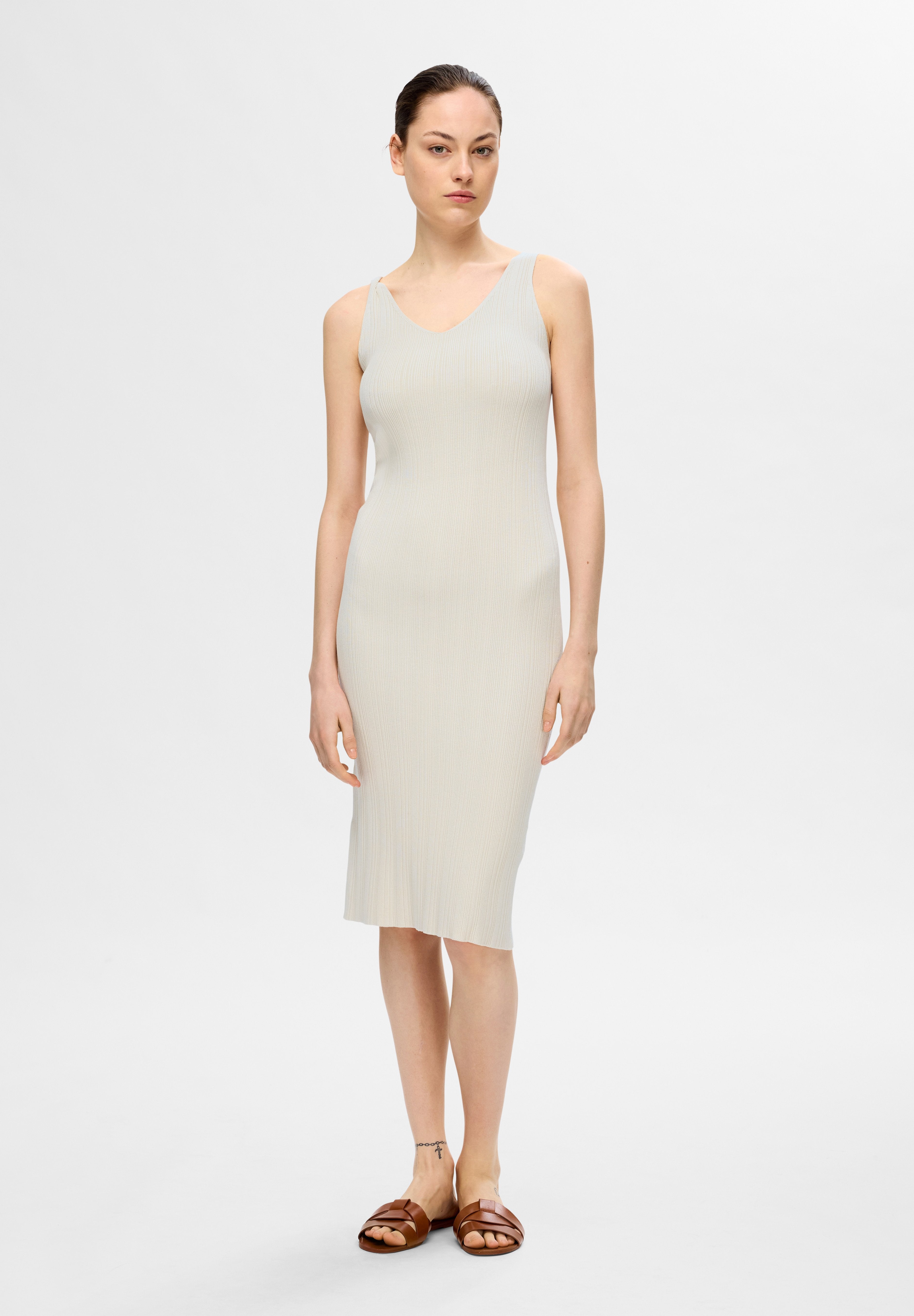 Selected Midi Knitted