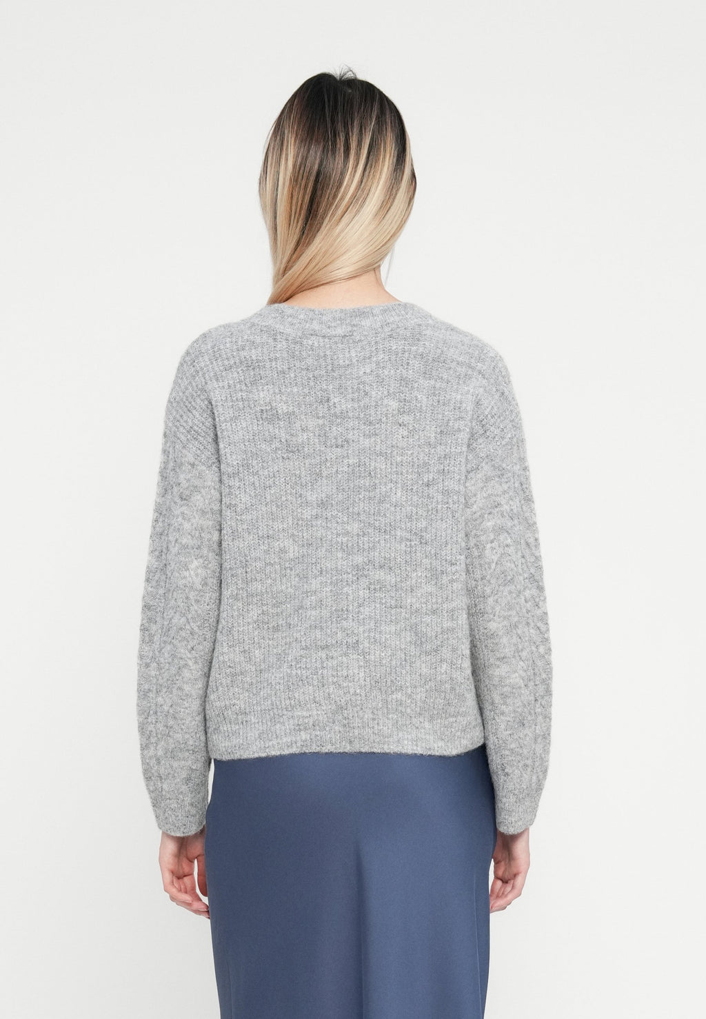 VILA VIEMMELIE V NECK PULLOVER