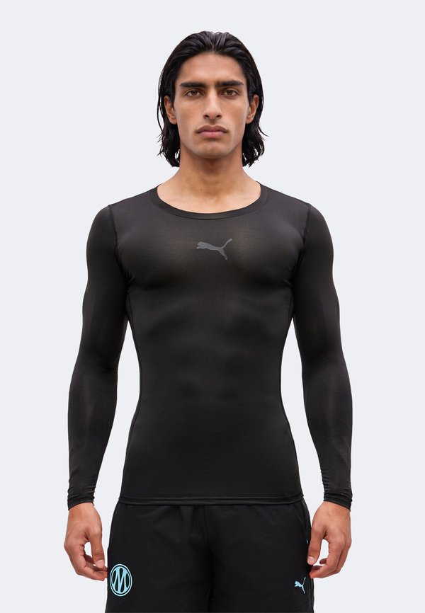 Puma TEAMLIGA26 BASELAYER TEE - Long sleeved top - black