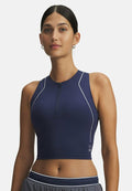 Under Armour HALO RUN - Top - washed navy