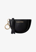 Calvin Klein EMBOSSED MINI POUCH CHARM - Key holder - black