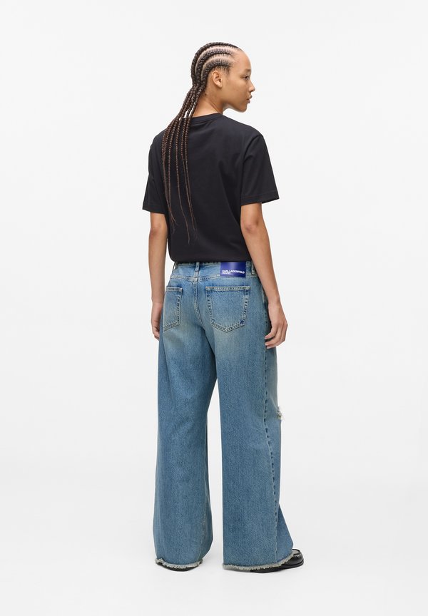 Karl Lagerfeld Jeans LOW-RISE WIDE LEG